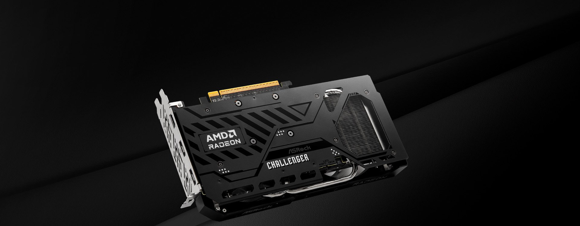 ASRock Radeon RX 9060 XT 16GB ビデオカード AMD ASRock > AMD Radeon™ RX 9060 XT Challenger 16GB